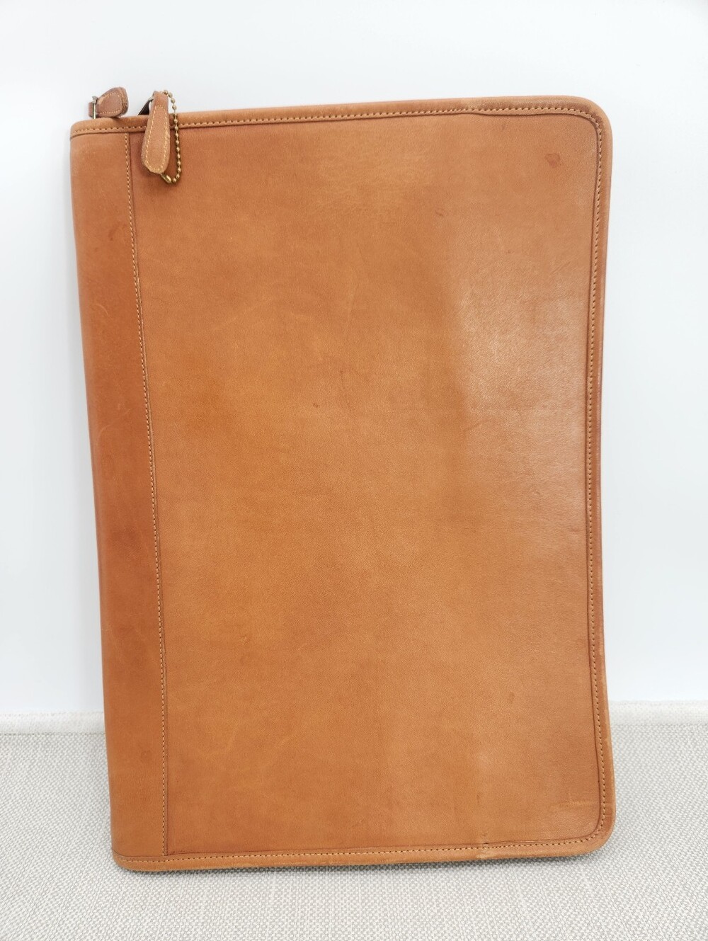 Coach Leather Portfolio Organizer Zip Around Vintage